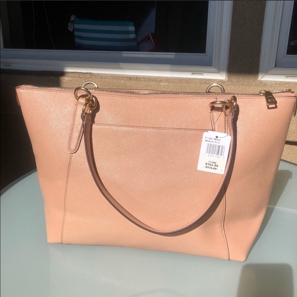 Coach 💞 Ava Tote Purse in Nude Pink - Picture 4 of 6